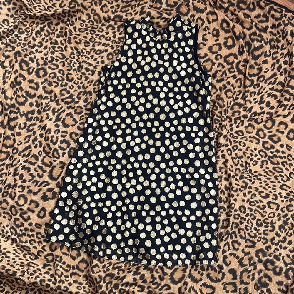 Elle Gold Dot Dress